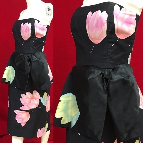 Beautiful Raul Blanco Evenings Vintage Dress 8 - Picture 2 of 8